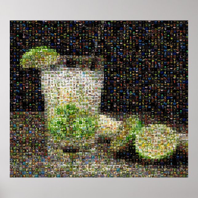 Póster Mosaïcaipirinha (Frente)