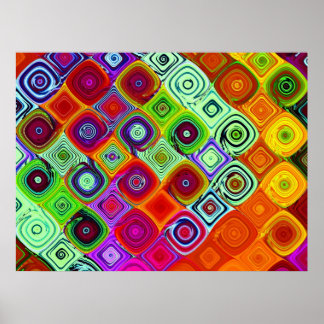 Póster Mosaico Brago-Mitchell Belas Arte Fractal