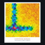 Poster Mosaico de contorno<br><div class="desc">Contour Mosaic de Michael Trott. Parte da Coleção Galeria de Mathematica de Pesquisa Wolfram.</div>