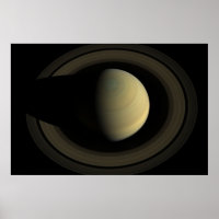 Mosaico Do Planeta Saturno E Seus Anéis Principais