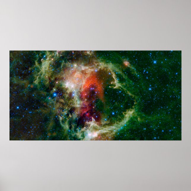 Poster Mosaico é da Nebulosa da Alma (Frente)