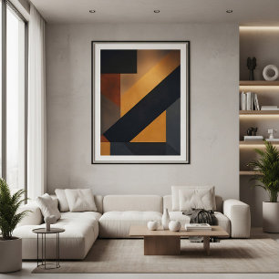 Poster Mosaico Geométrico