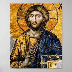 Poster Mosaico Pantocrator cristo