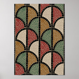 Poster Mosaico - Romano (Pompeia)