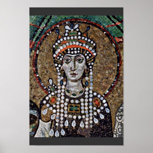 Póster Mosaicos de Chor em San Vitale em Ravenna, Szene: