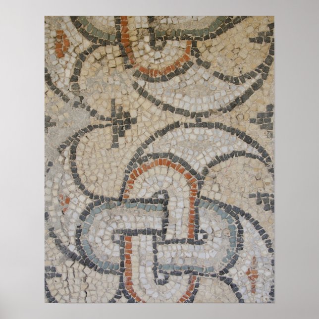 Póster Mosaicos de Meydankapi, circa século IV D.C. (Frente)