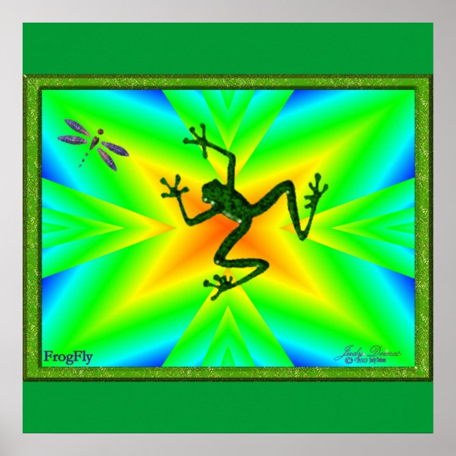 Póster Mosca de rã (Frente)