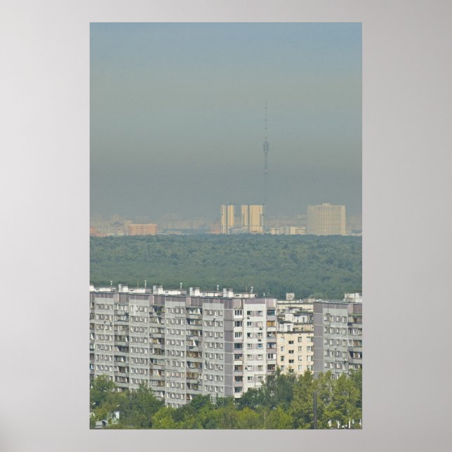 Póster Moscou (Frente)