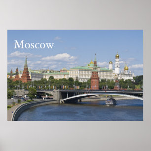 Póster Moscou