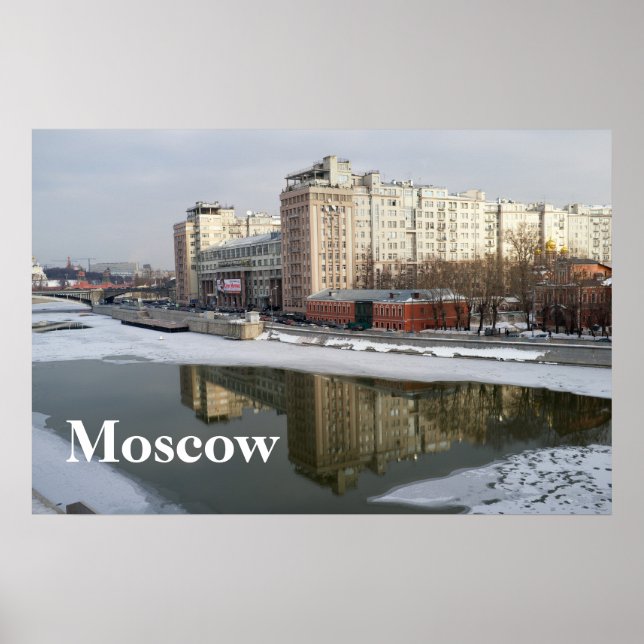Póster Moscou (Frente)