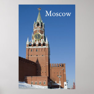 Póster Moscovo Kremlin