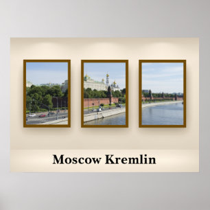 Poster Moscovo Kremlin