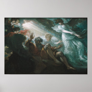 Poster Moses mostrado a terra prometida
