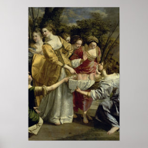 Póster Moses salvou do Nile, c.1630