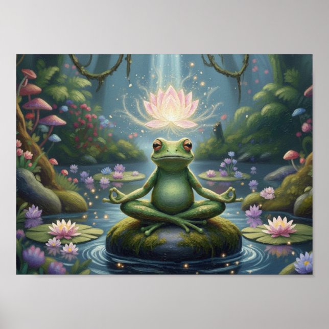 Poster MossyGreenFrog (Frente)