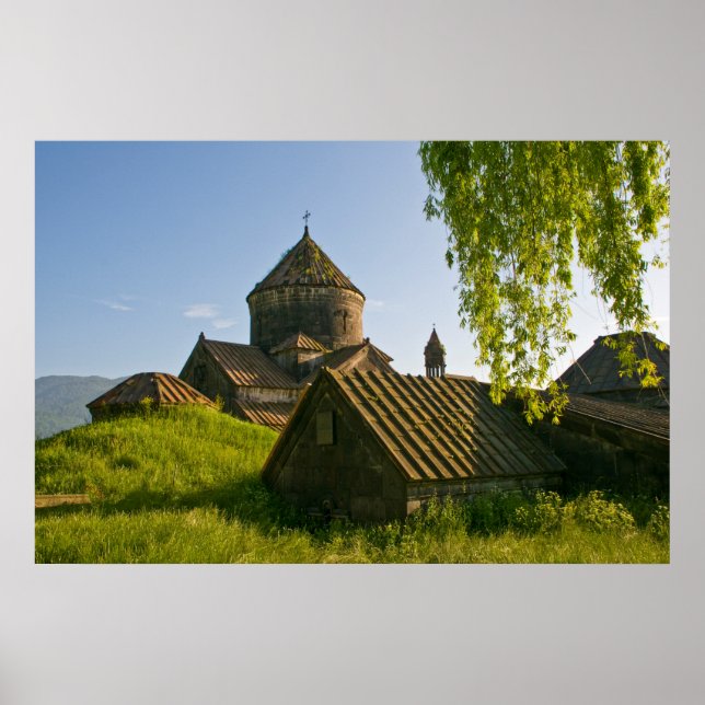 Poster Mosteiro de Haghpat antigo (Frente)