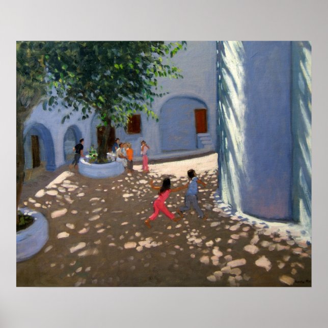 Poster Mosteiro de Mykonos (Frente)