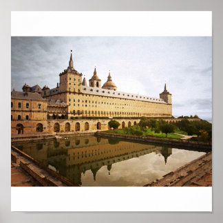 Póster mosteiro espanha