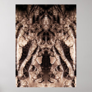 Póster Mostra arrepiante