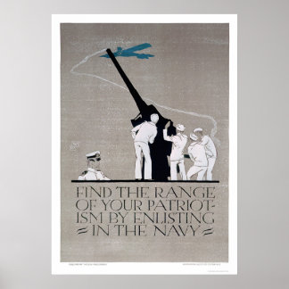 Poster Mostrar Patriotismo - Inscrever Marinho (US02313)