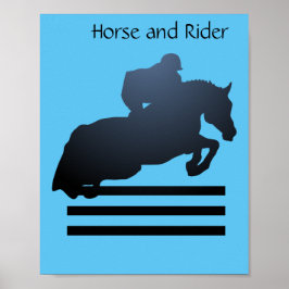 Poster Mostre o jumper limpando um obstáculo.