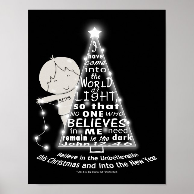 Poster Mostre seus presentes (Frente)