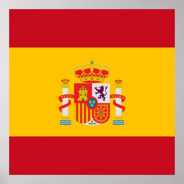 Poster Mostre suas cores - Espanha (Frente)