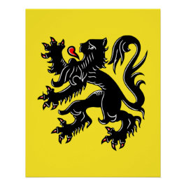 Póster Mostre suas cores - Flandres