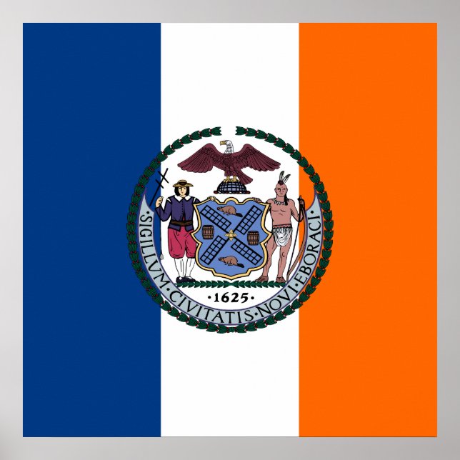 Poster Mostre suas cores - Nova York (Frente)