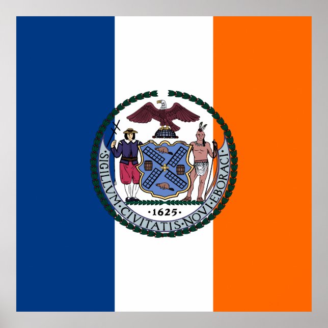 Poster Mostre suas cores - Nova York (Frente)