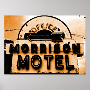 Póster Motel de Morrison: Um tributo das portas