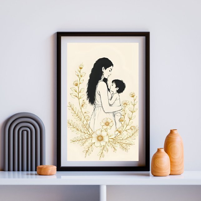 Poster Mother and Child VII (Criador carregado)