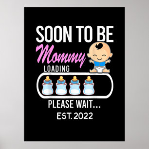 Poster Mother Gift Soon To Be Mommy 2022
