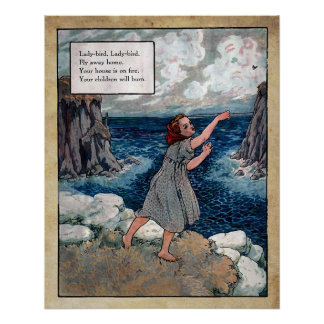 Póster mother goose nursery rhymes 5