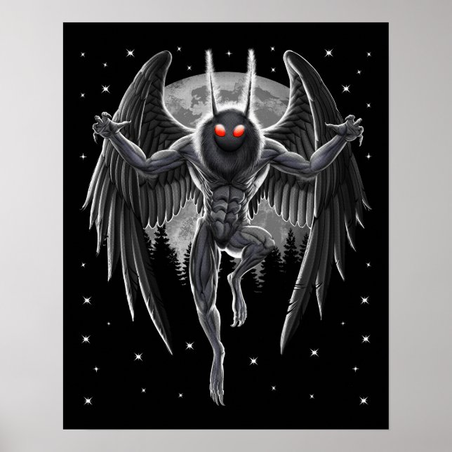 Poster Mothman (Frente)