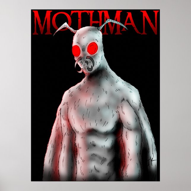 Póster Mothman (Frente)
