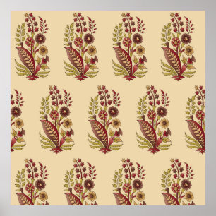 Poster motif motif padrão gráfico de fundo