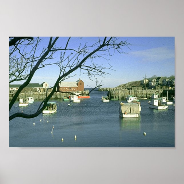 Poster Motif nº 1 - Rockport, Massachusetts (Frente)