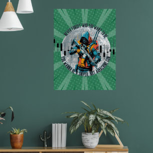 Poster Motivação Comercial   Franco-Atirador Cyberpunk   