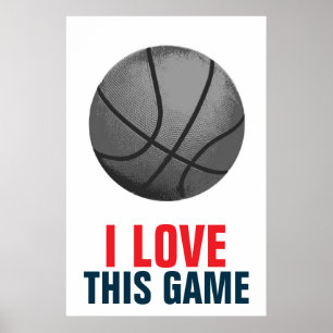 Poster Motivação de Basquete de Pop de Arte com Estilo Re