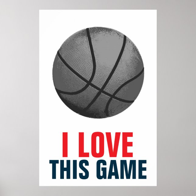 Poster Motivação de Basquete de Pop de Arte com Estilo Re (Frente)
