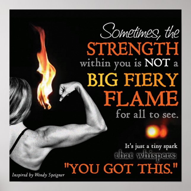 Poster Motivação de Workout (Frente)