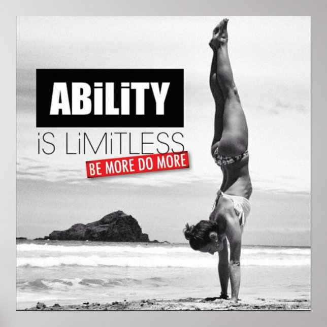 Póster Motivação de Workout (Frente)