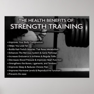 Póster Motivação de Workout