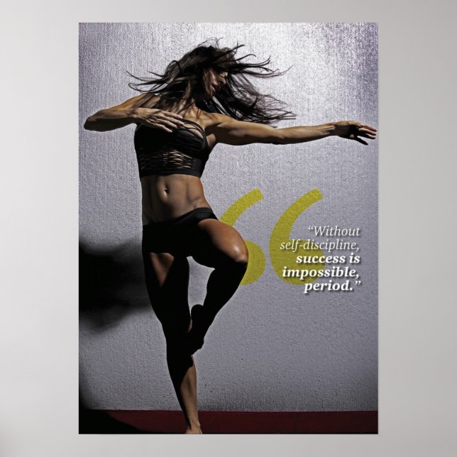 Póster Motivação de Workout (Frente)