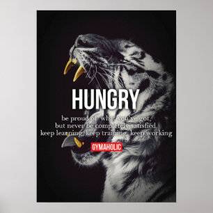 Póster Motivação de Workout