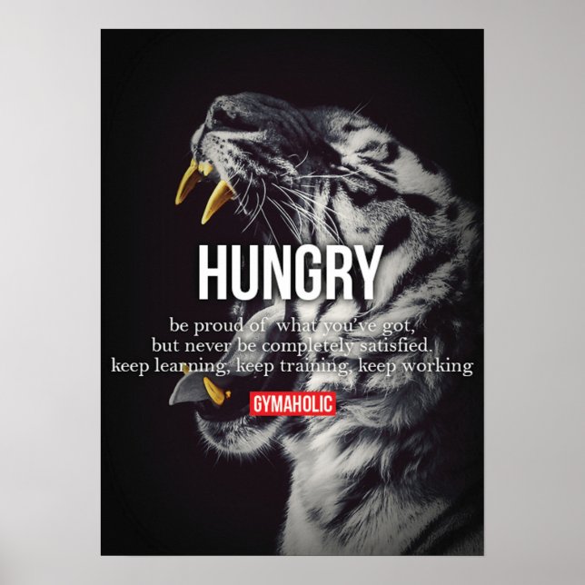 Póster Motivação de Workout (Frente)