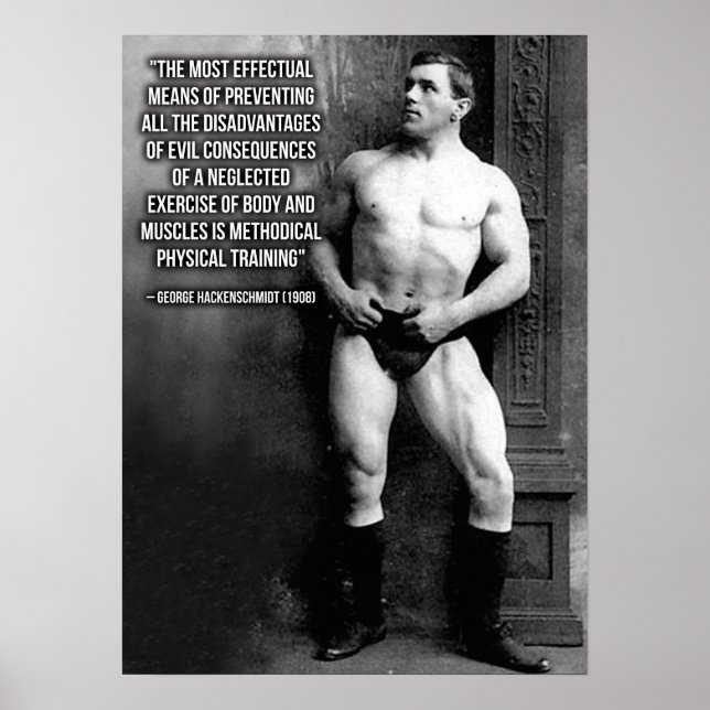 Póster Motivação de Workout (Frente)