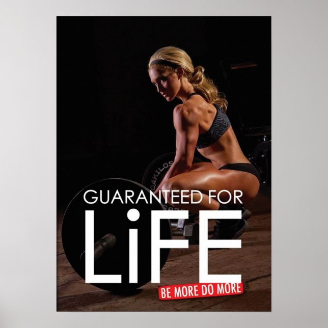 Póster Motivação de Workout (Frente)