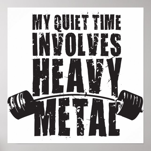 Póster Motivação de Workout (Frente)